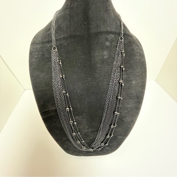Back Multi-Layered Long Necklace - Picture 1 of 4